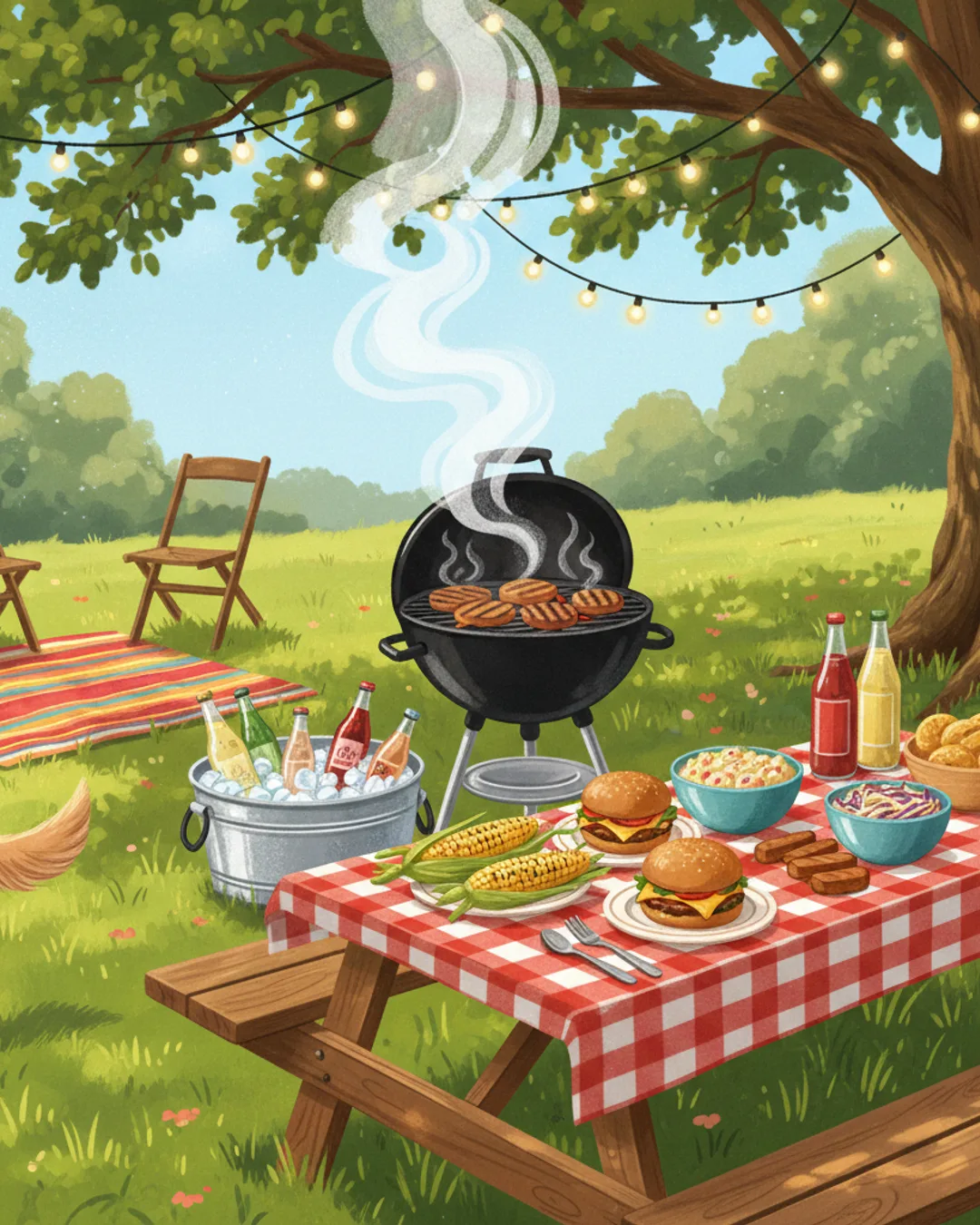Backyard BBQ cover art