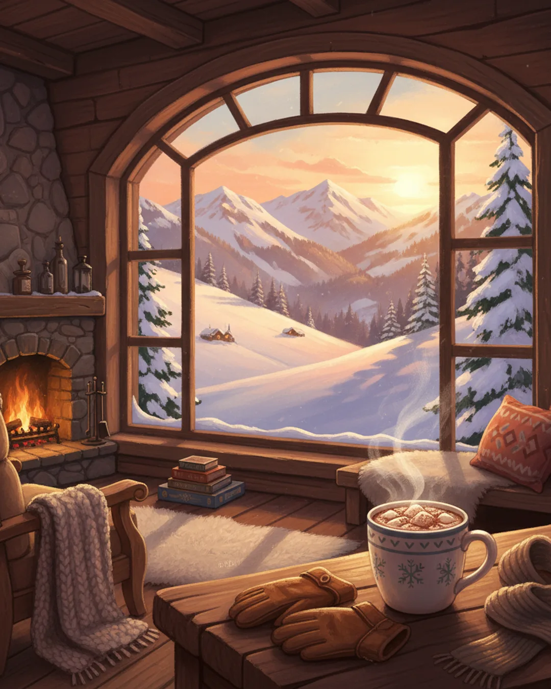 Painterly cover sample